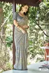 Canon 03 By Vallabhi Georgette Abstract Printed Saree Wholesale Price In Surat